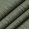 Green Performance Pet Friendly Herringbone Textured Woven Pattern Upholstery Fabric by The Yard - SKU: Ellen Sage